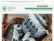 Tablet Screenshot of ceramikawiza.com